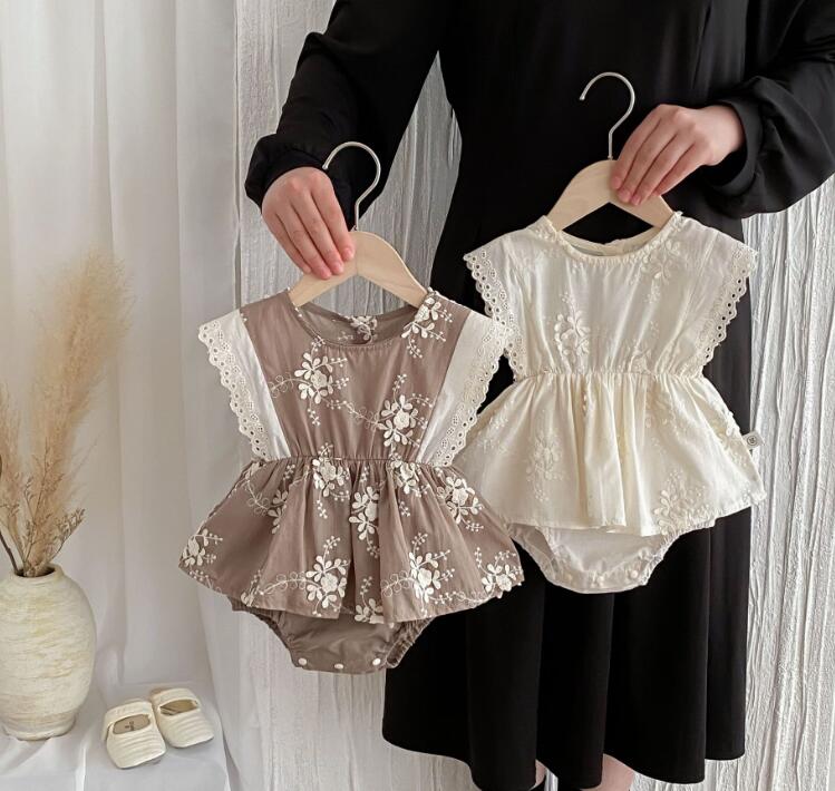 2024新入荷★ベビー服　ロンパース★66cm〜90cm 2色