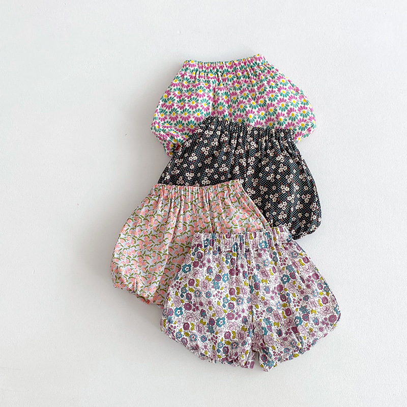 「2024」子供服★ボトムス★ショートパンツ★ベビー★韓国風子供服★4色★66-100CM