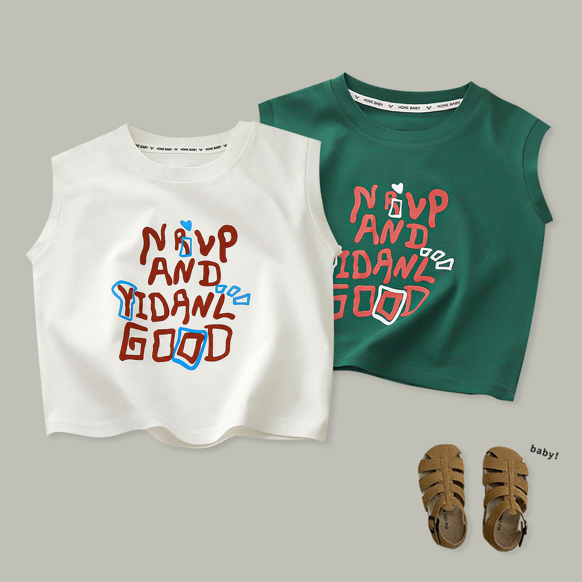 2024夏★子供服　トップス★80cm〜150cm 2色