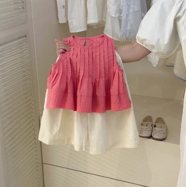2024★夏新作★韓国風子供服★トップス+ズボン★90-140CM