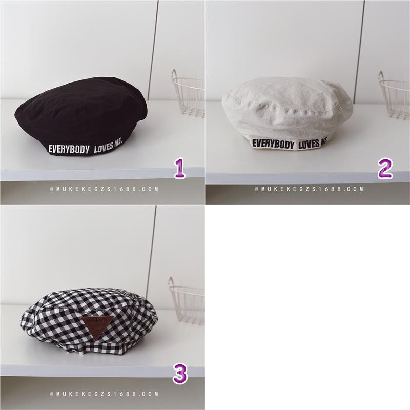 2024年秋新品★子供用★帽子　ベレー帽　ハット★ 3色