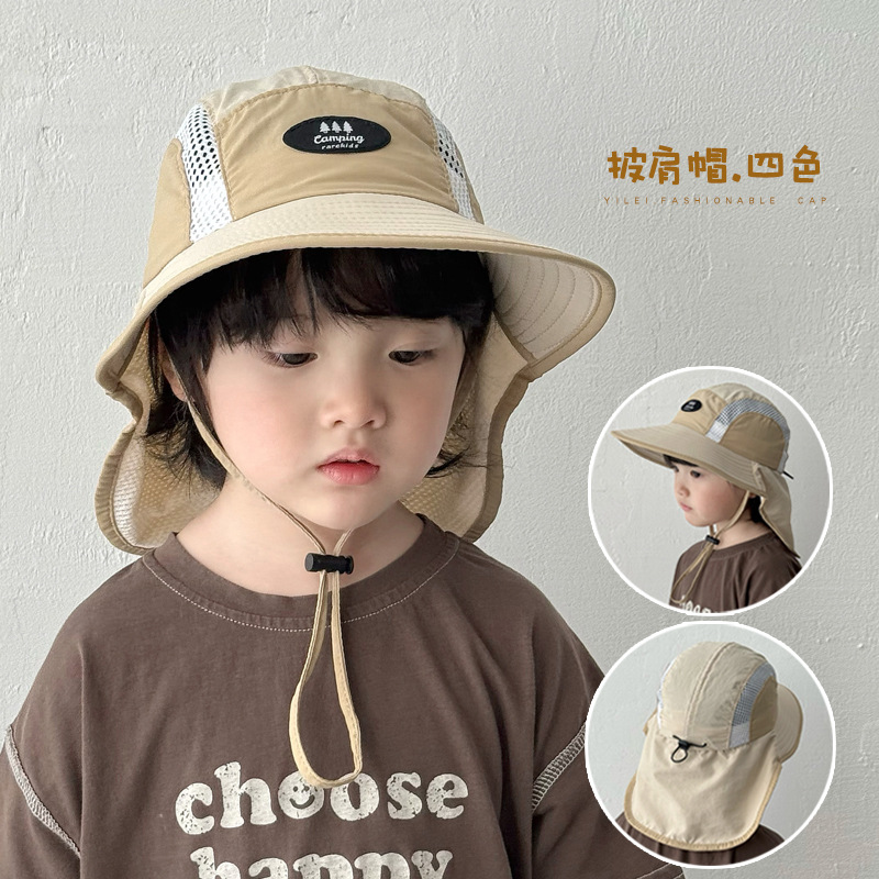 「2024」子供用★帽子★バケットハット★キッズ★ハット★4色