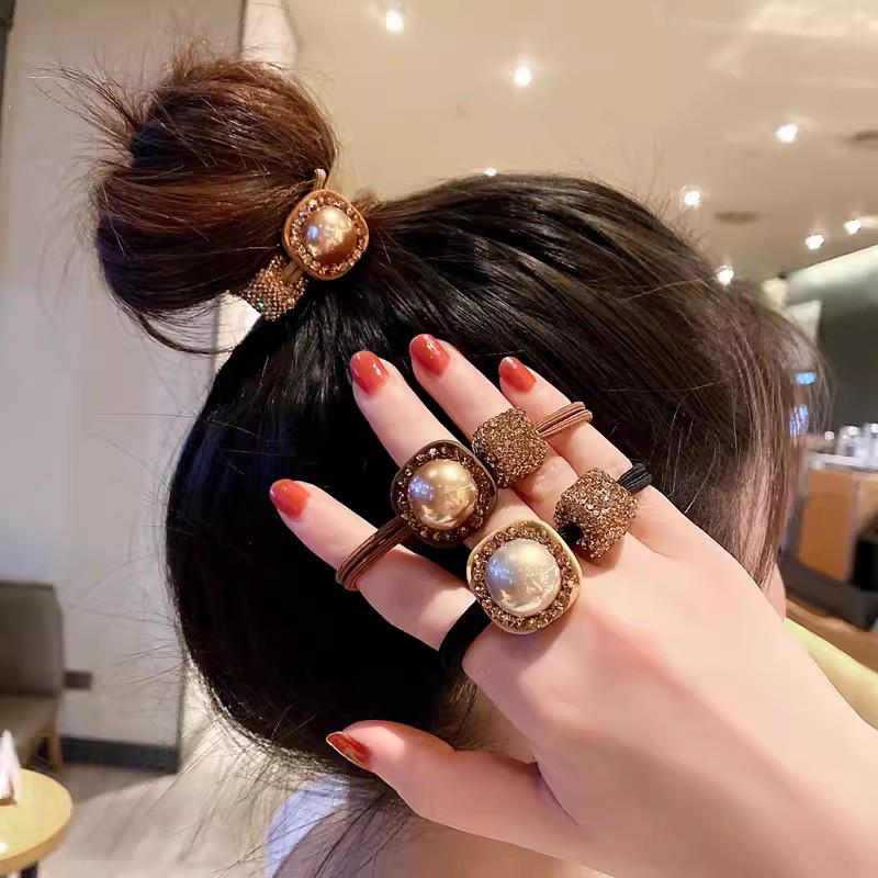 髪飾り★まとめ髪用★ヘアアクセサリー★ヘアゴム★レディース★韓国風