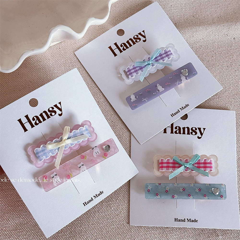 雑貨★髪飾り　ヘアビン★アクセサリー★3色