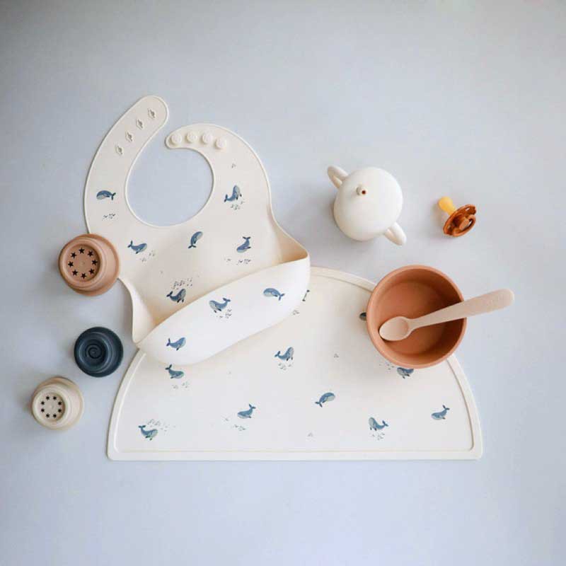 2024★ベビー用★食事用エプロン★食事用ビブ★涎掛け★ 16色