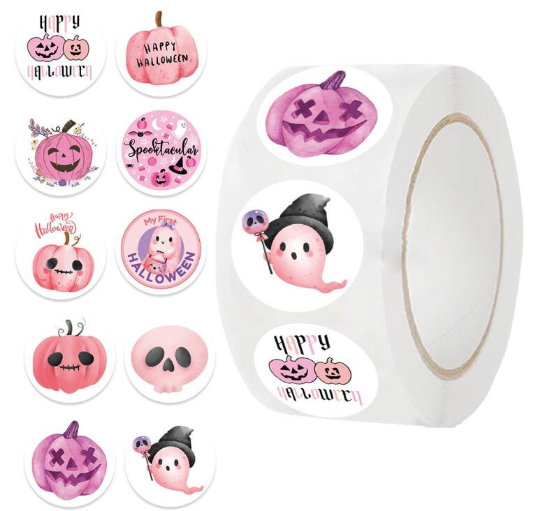 ★飾りシール★DIY粘着シール　ステッカー★500枚入り/巻