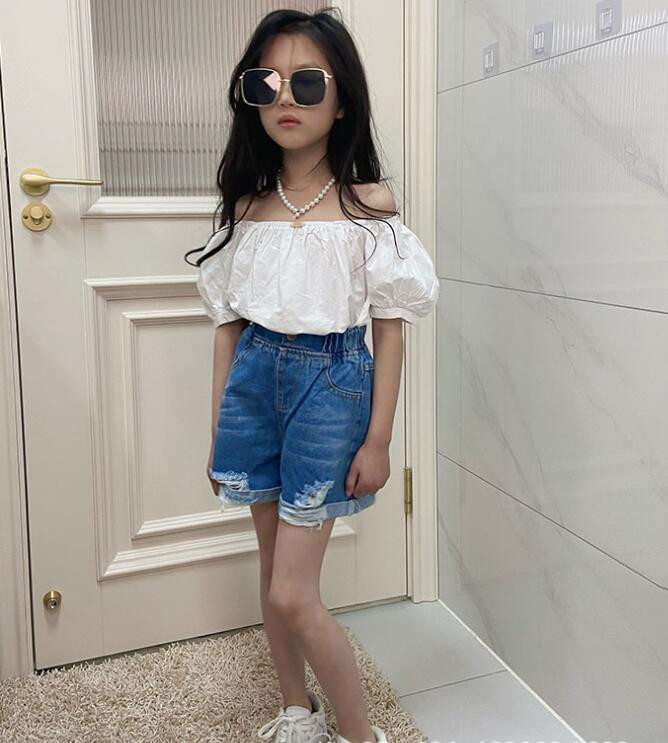 2024夏★子供服　トップス&ショートズボン★110cm〜160cm 2色