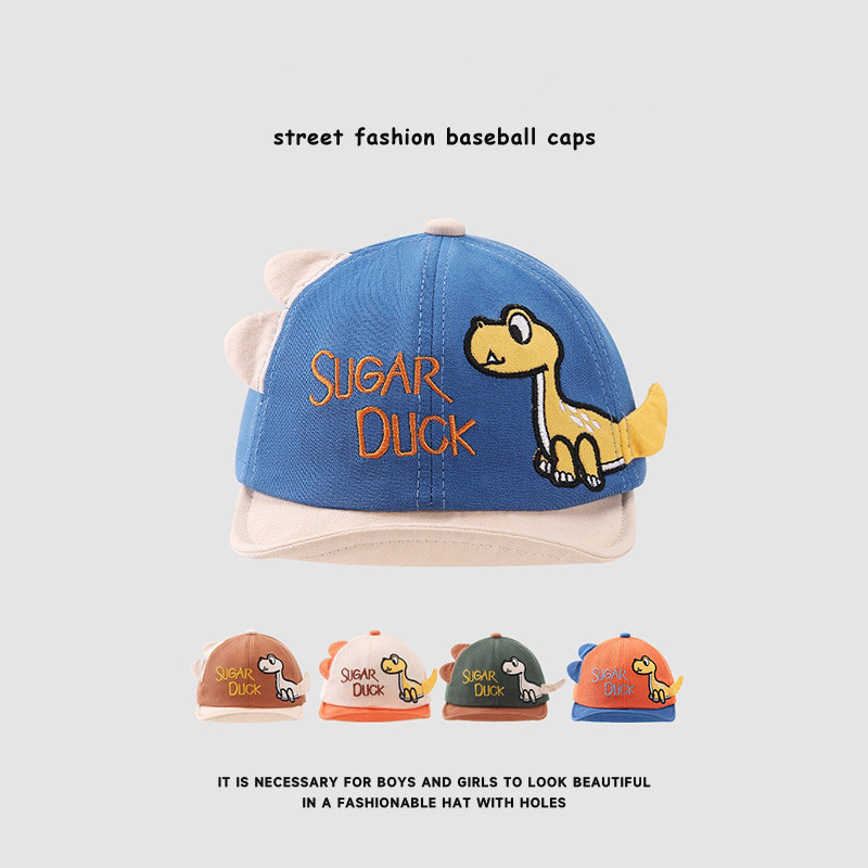 「2024」子供用★帽子★キャップ★ベビー★野球帽★恐竜★5色