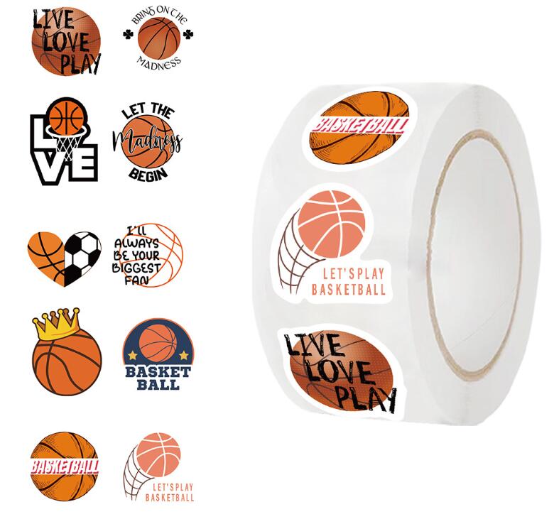 ★飾りシール★DIY粘着シール　ステッカー★500枚入り/巻