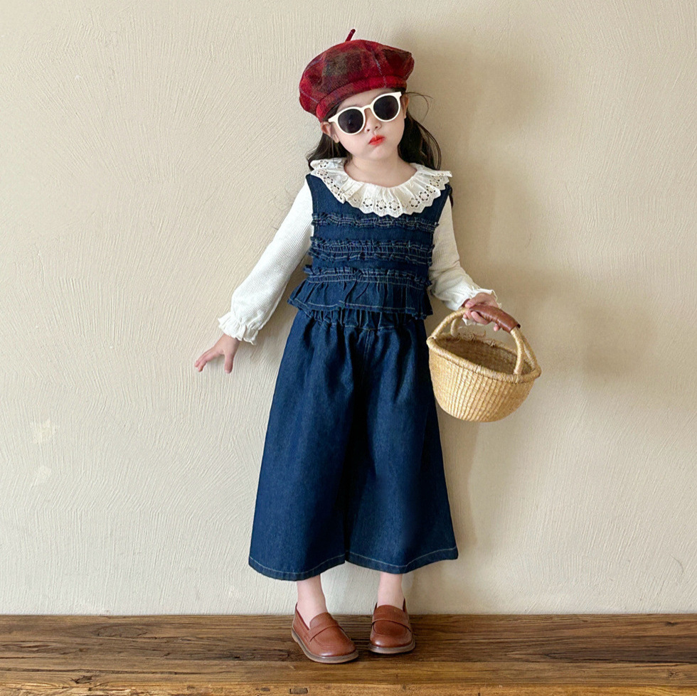 2024秋★子供服　トップス&デニムセット★90cm〜140cm