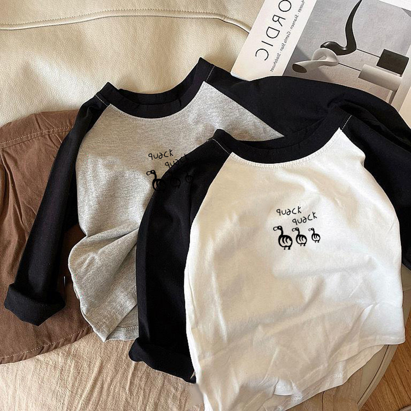 2024秋★子供服　長袖トップス★80cm〜150cm 2色