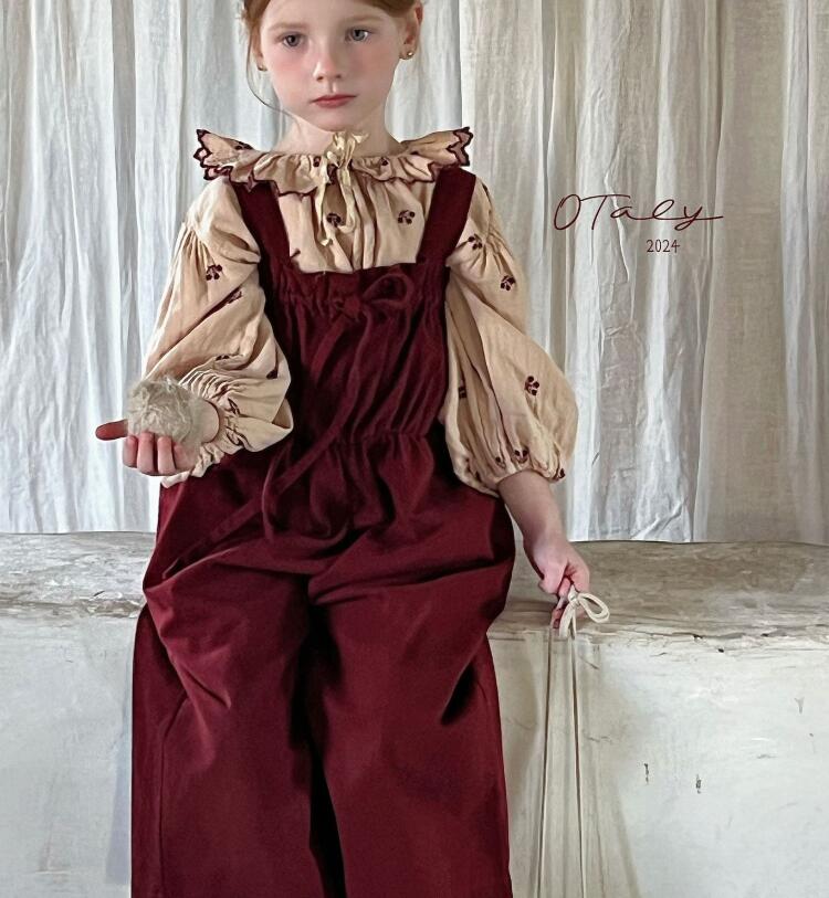 2024秋otaly★子供服　サロペット★90cm〜130cm