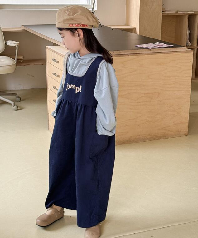 2024秋新品★子供服　サロペット　連体服★80cm〜130cm 2色