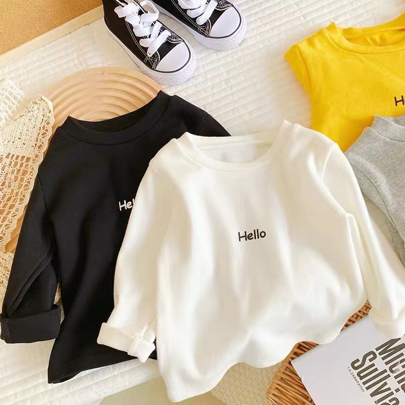 2024秋★子供服　長袖トップス★80cm〜150cm 3色