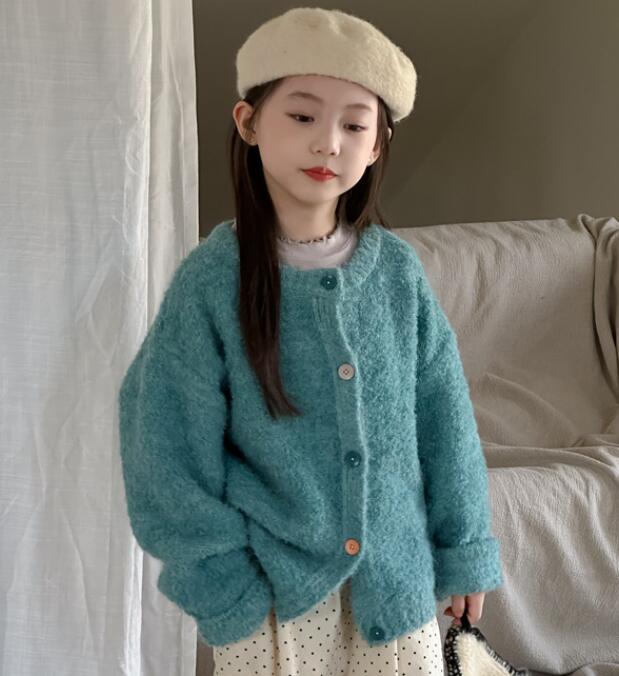 2024秋新作★子供服 　カーディガン★100cm〜160cm 2色