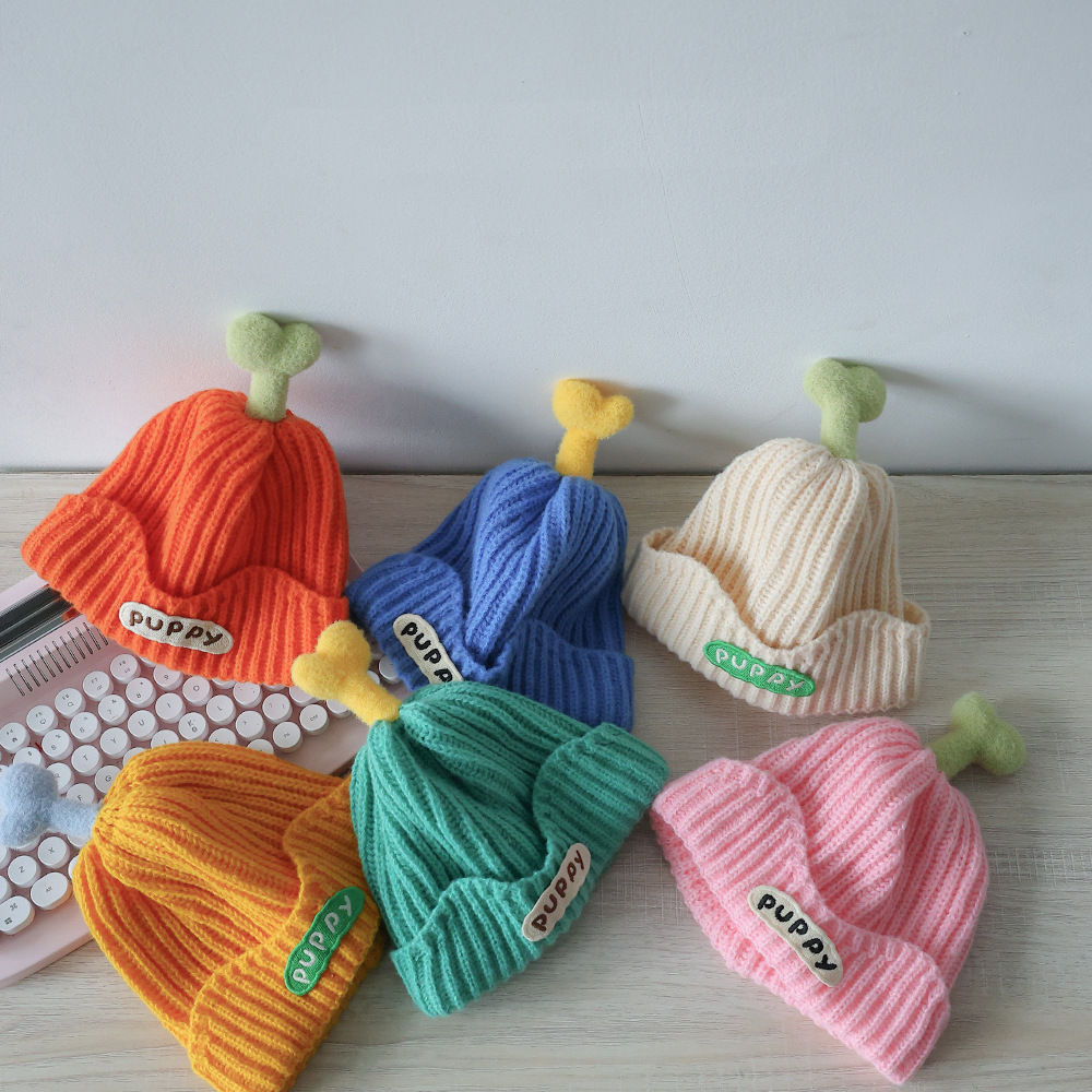 「2024」子供用★帽子★ニット帽子★キッズ★可愛い★6色