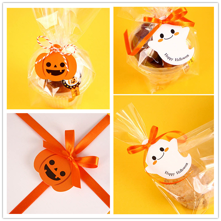 ★ハロウィン飾り弔り札★diyプレゼント弔り札★50枚入り/点