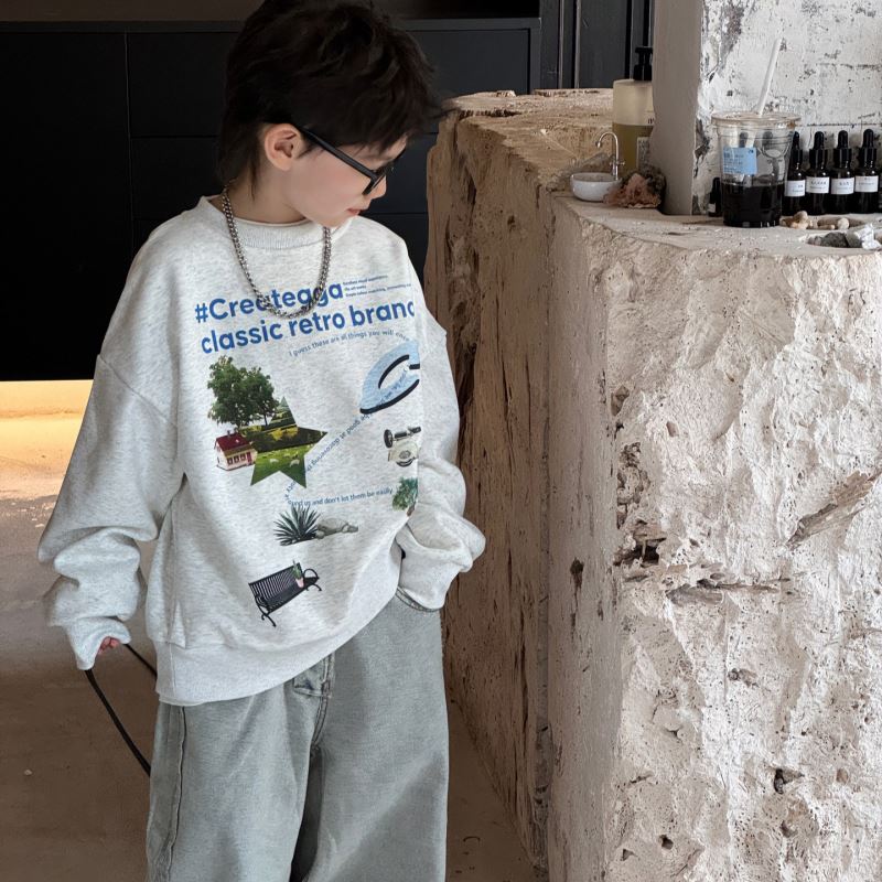 「2024」子供服★トップス★スウェット★長袖★韓国風子供服★90cm〜150cm