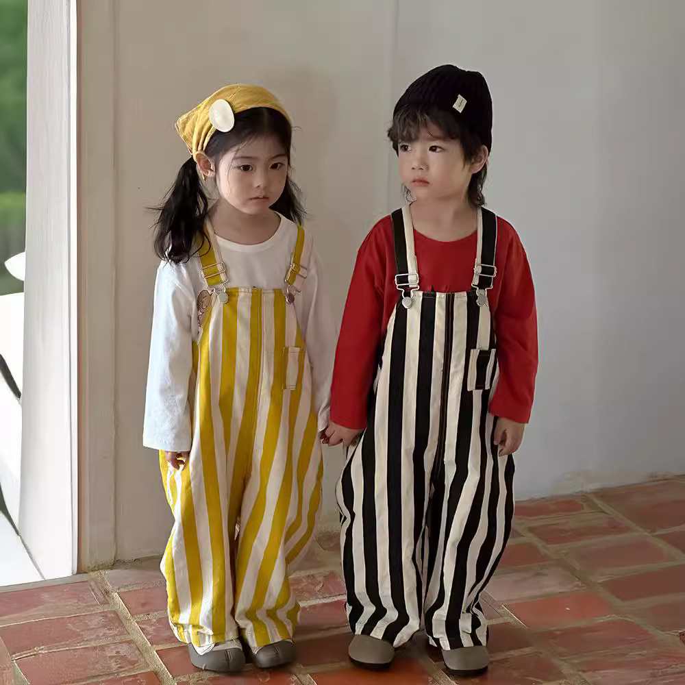 2024★春秋新作★韓国風子供服★サロペット★90cm〜150cm 2色