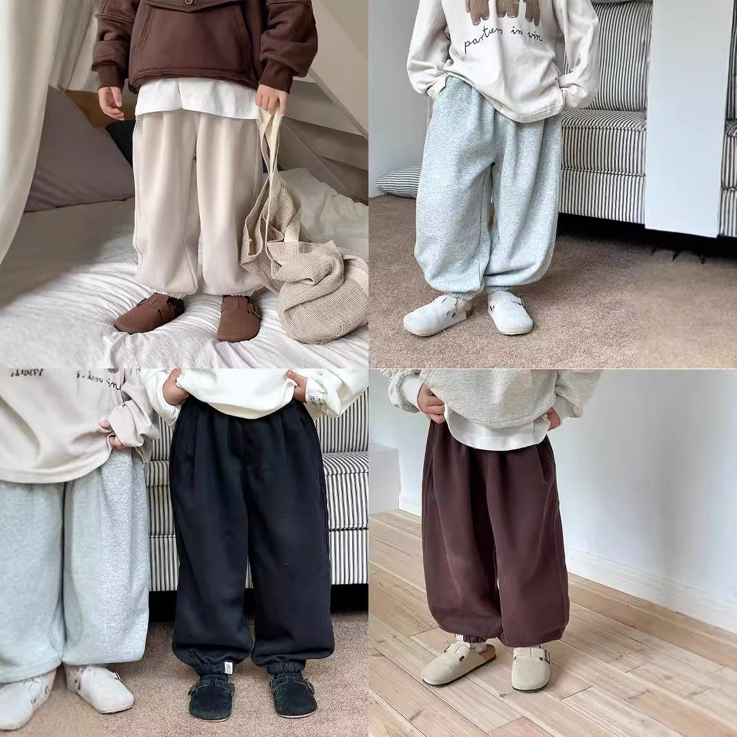 2024秋新品MX★子供服　ズボン★90cm〜140cm 4色