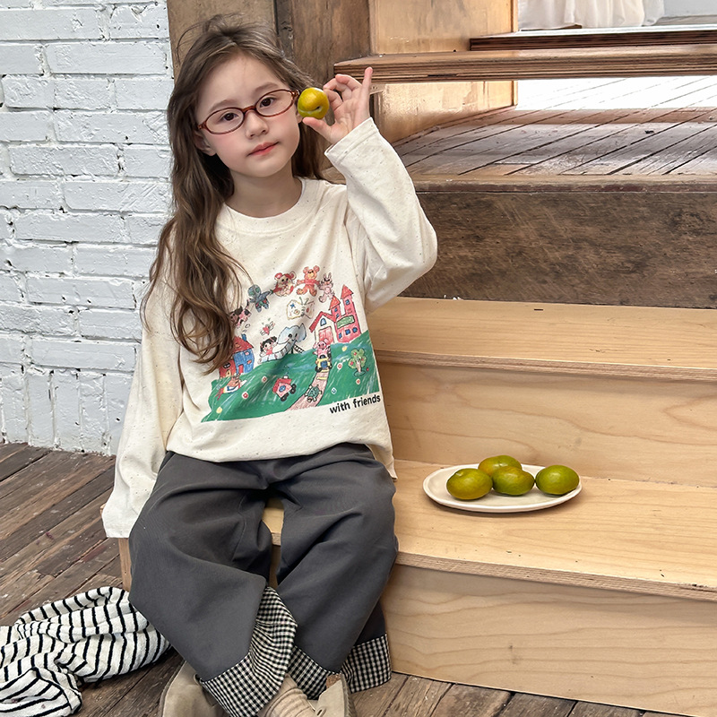 2024秋新入荷A★子供服　トップス★90cm〜160cm