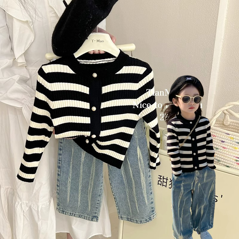 「2024」子供服★トップス★ジーンズ★韓国風子供服★2色90cm〜140cm