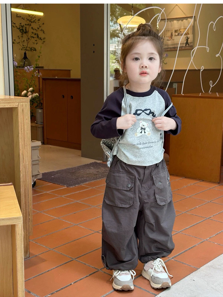 2024秋新作SX★子供服　トップス★80cm〜130cm 3色