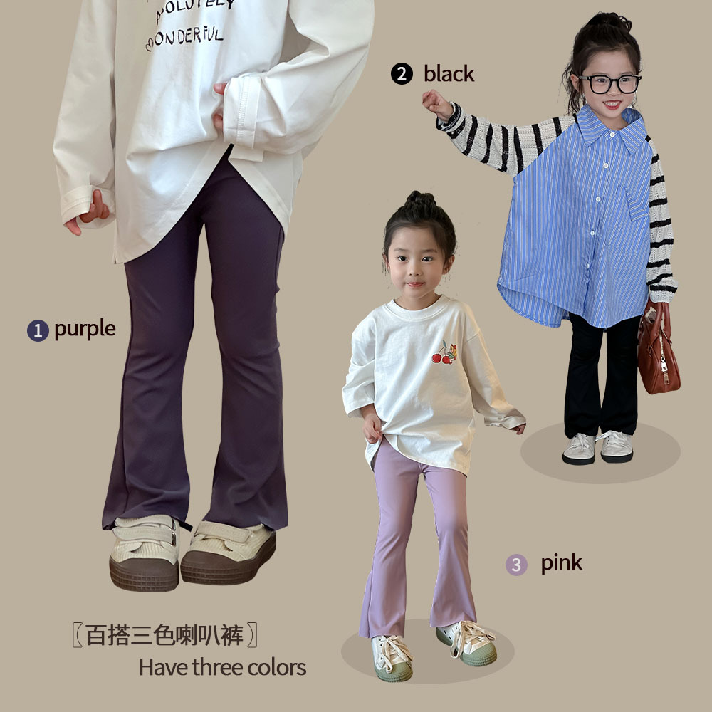 2024★春秋新作★韓国風子供服★ズボン★90cm〜140cm 6色