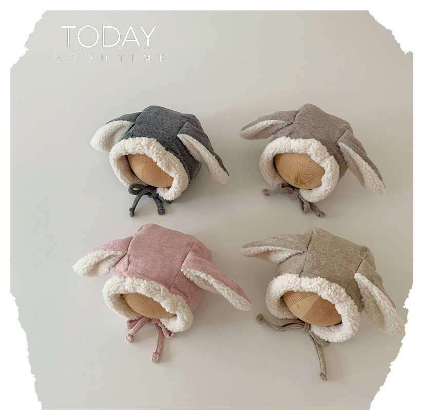 「2024」子供用★帽子★耳カバー★ベビー★厚手★暖かい★4色