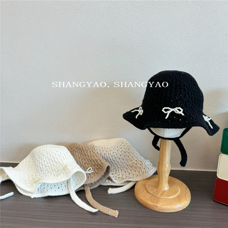 「2024」子供用★帽子★ニット帽子★キッズ★バケットハット★4色