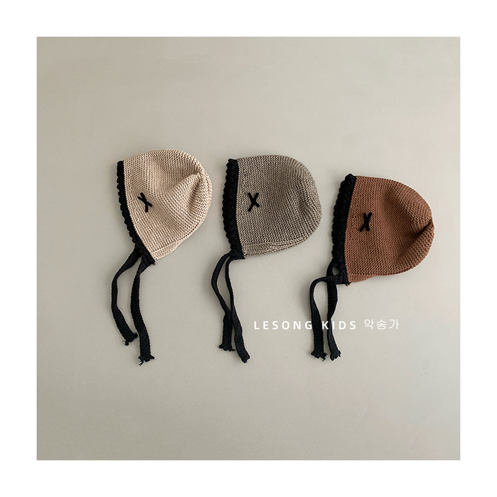 2024年新品★子供用★ニット帽子　ハット★ 3色