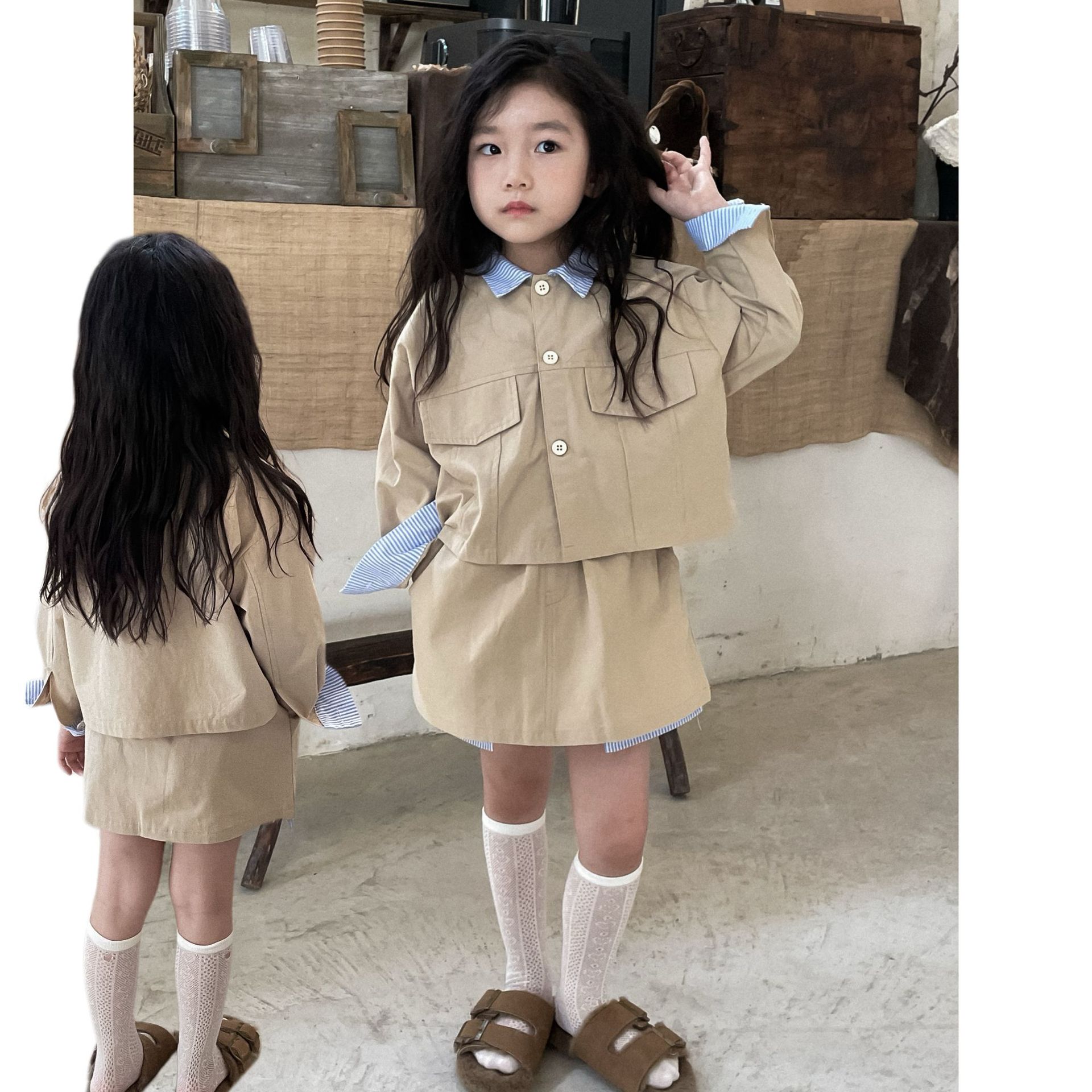 2024秋新品★子供服　セットアップ★90cm〜140cm