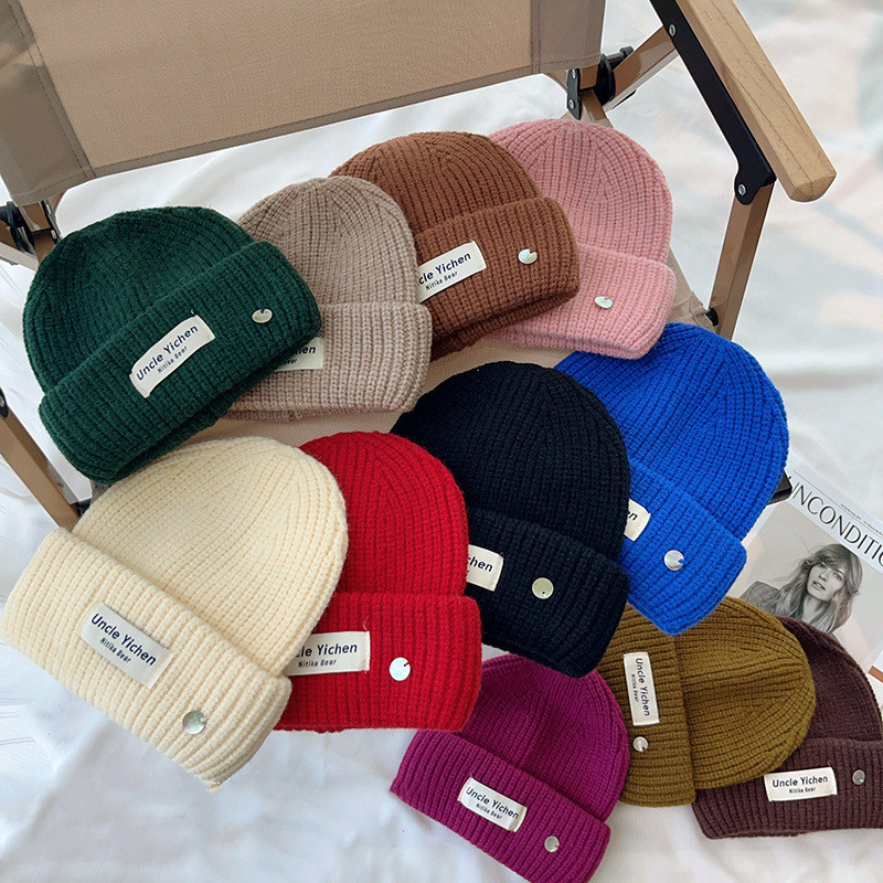「2024」子供用★帽子★ニット帽子★キッズ★暖かい★11色