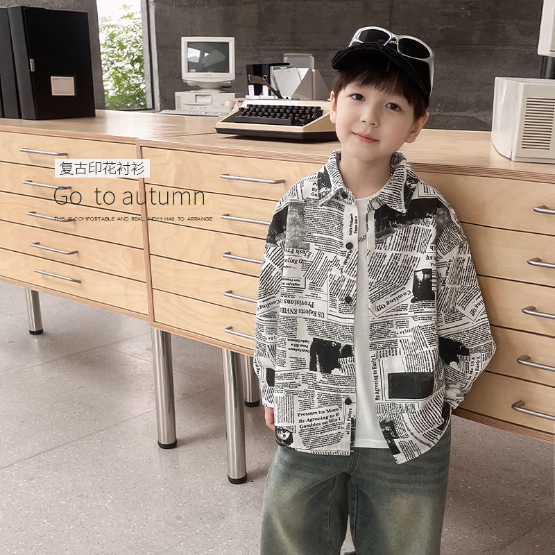 「2024」子供服★トップス★ワイシャツ★韓国風子供服★90cm〜150cm