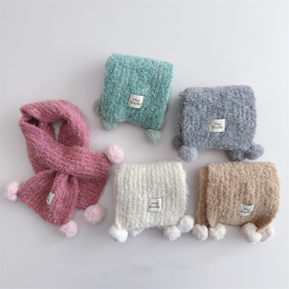 子供用★マフラー★防寒★襟巻き★ネックウォーマー★キッズ★暖かい★8色