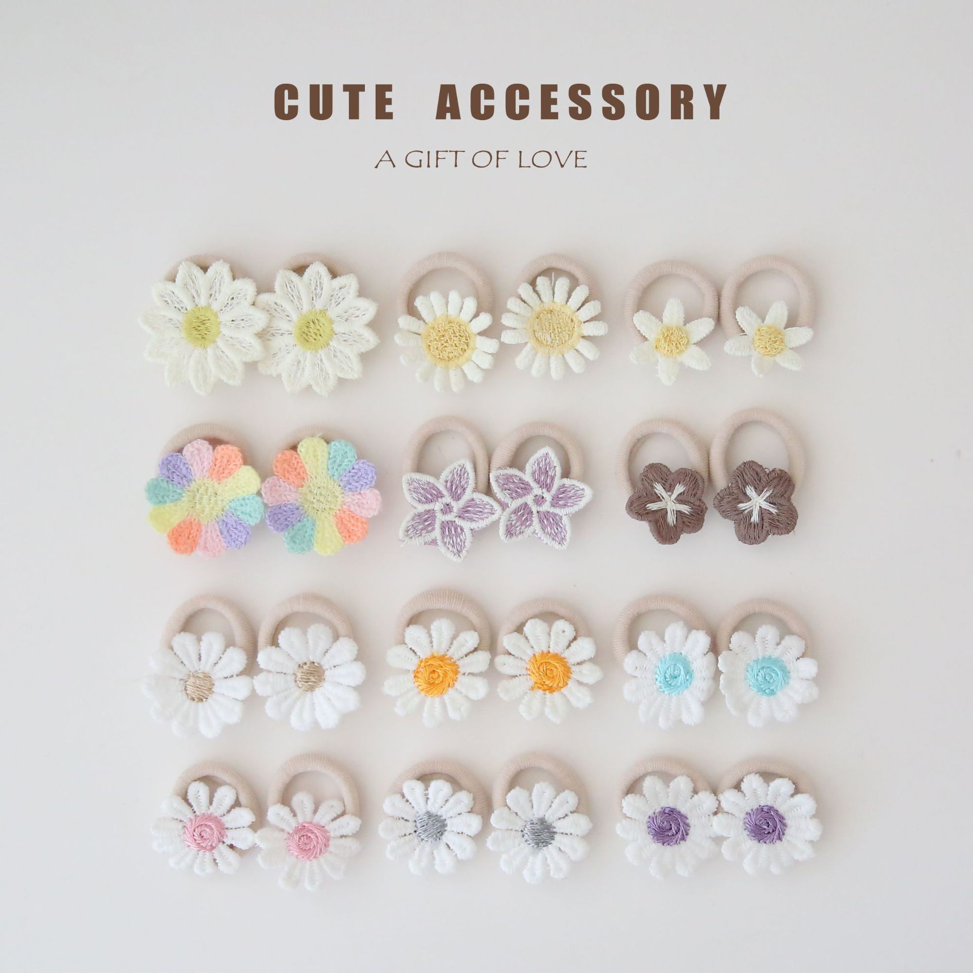 雑貨★子供用髪飾り　ヘアバンド　ヘアゴム★アクセサリー★2色