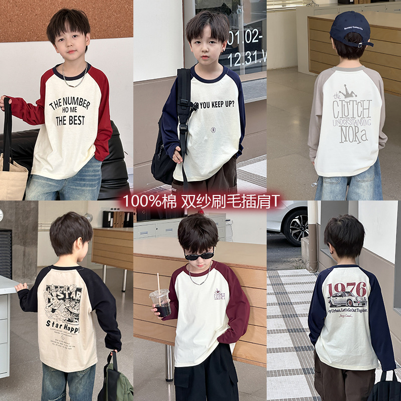 2024秋新作★子供服　トップス★90cm〜160cm 5色