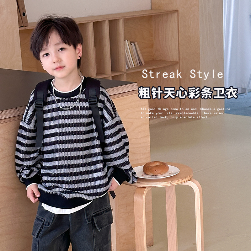 2024秋新作★子供服　重ね着トップス★90cm〜160cm