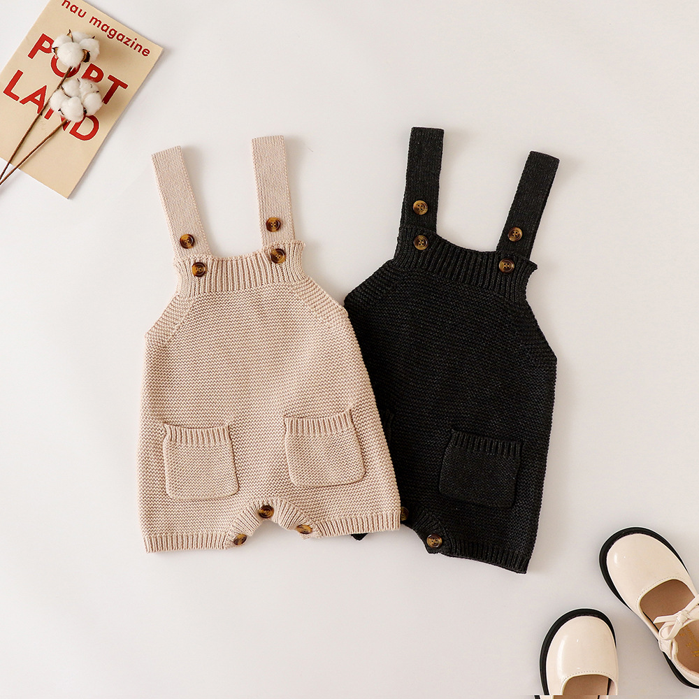 2024★春秋新作★韓国風子供服★サロペット★66cm〜100cm 2色