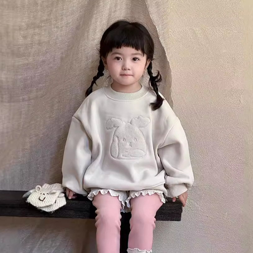 2024秋冬新品ZXR★子供服　トレーナー　裏起毛★90cm〜150cm 3色