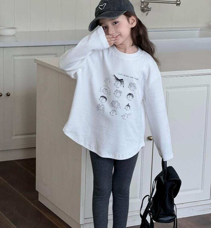 2024秋新作LM★子供服　トップス★90cm〜150cm 2色