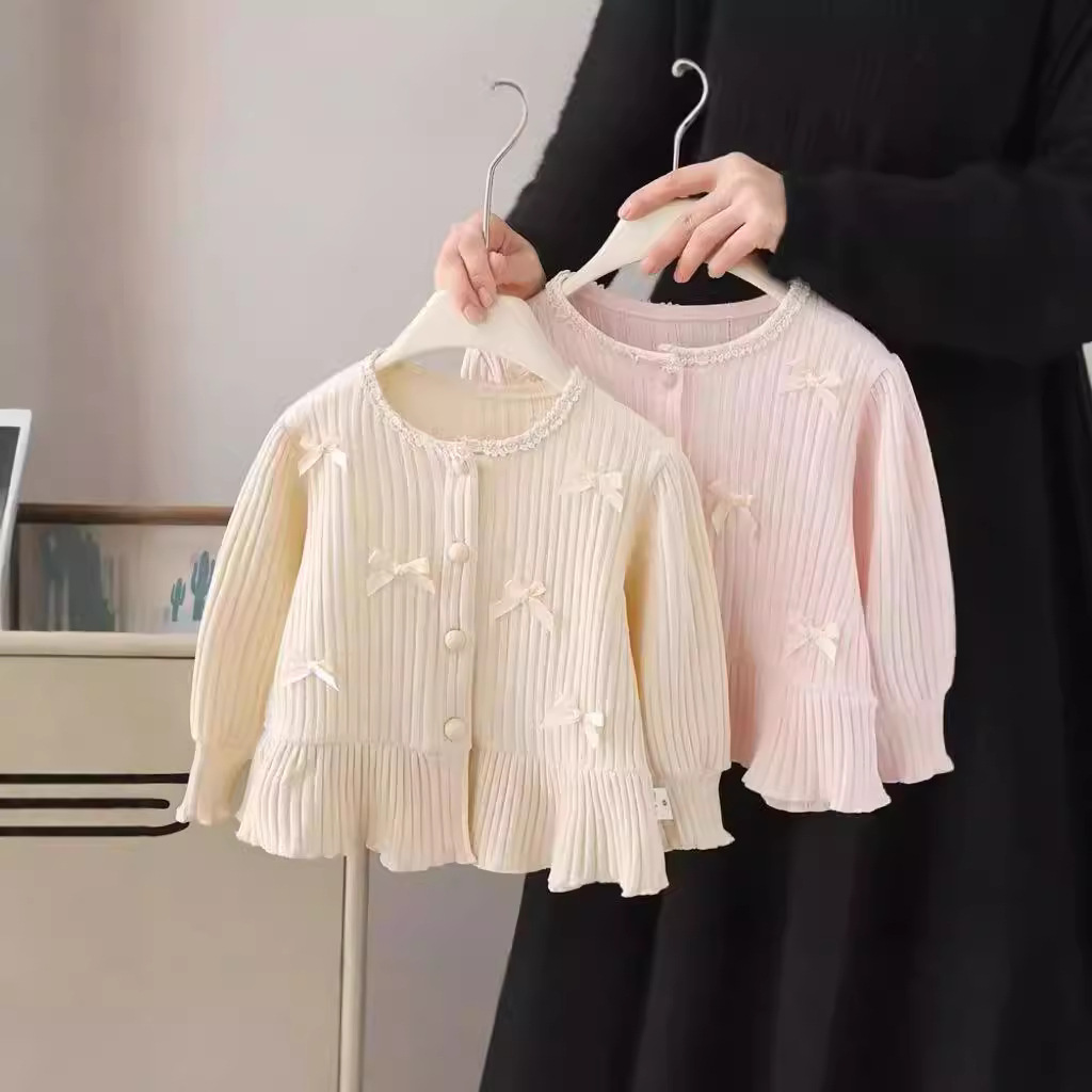 「2024」子供服★トップス★ニット★セーター★韓国風子供服★2色80cm〜130cm