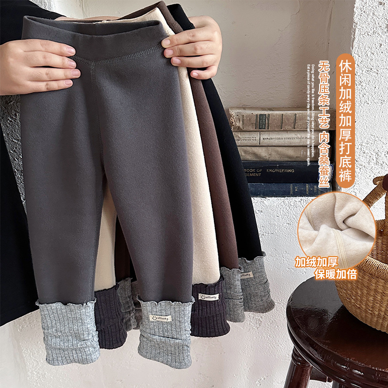 2024秋冬新入荷★子供服　レギンス　★90cm〜150cm 4色