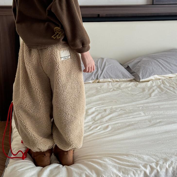 2024秋冬新品★子供服　ズボン　裏起毛★80cm〜130cm 3色