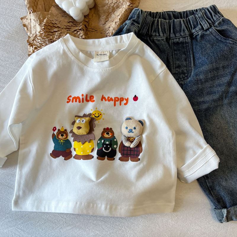 2024秋新作★子供服　長袖トップス★90cm〜140cm