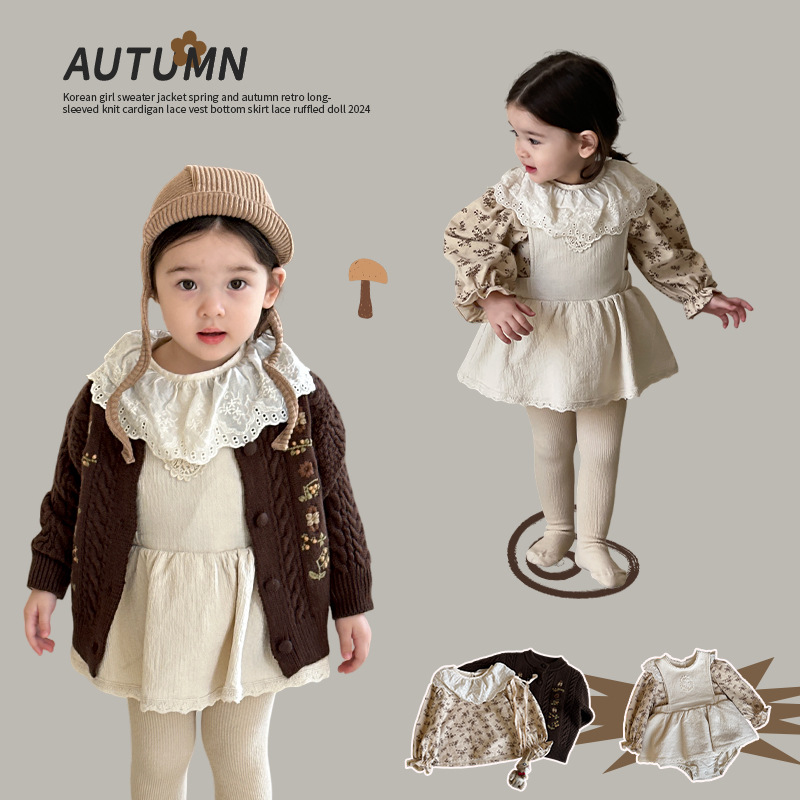 2024秋冬新作★子供服　トップス&ロンパース&カーディガン★73CM〜100cm