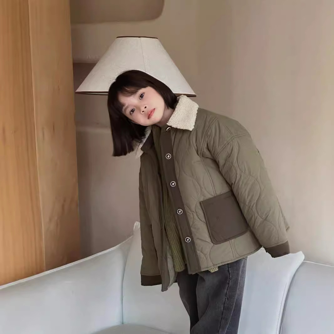 2024秋冬新品★子供服 　コート★90cm〜150cm 2色
