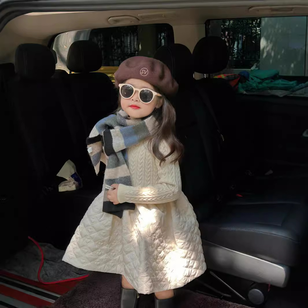 2024★秋冬新作★韓国風子供服★ワンピース★90cm〜140cm