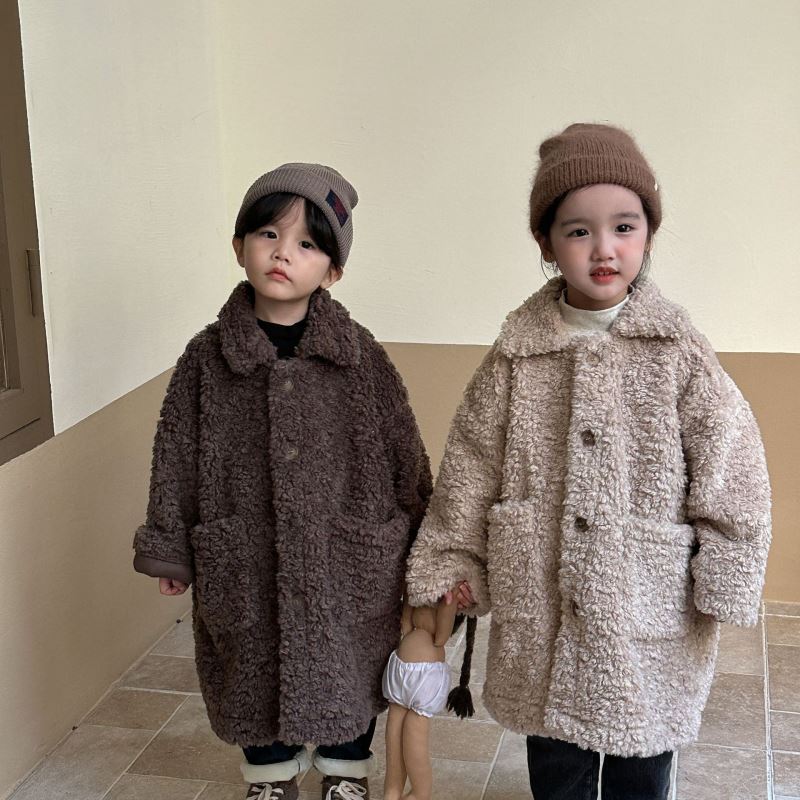 2024秋冬新品★子供服 　コート★80cm〜150cm 2色