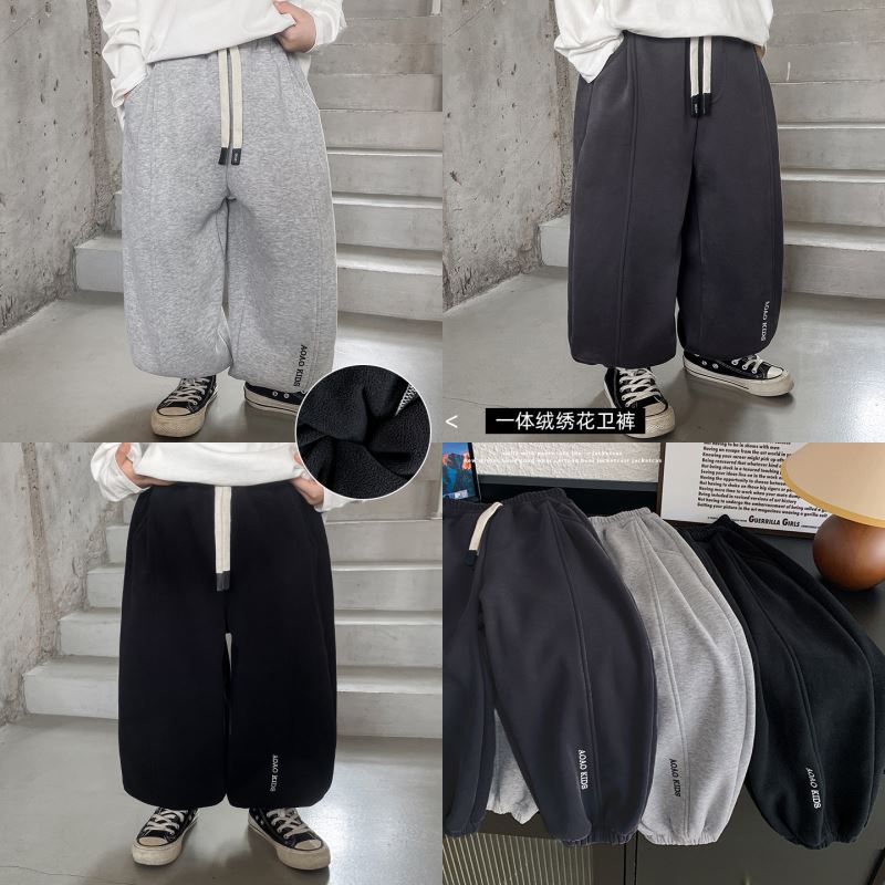 2024秋冬新品★子供服 　厚手ズボン★90cm〜150cm 3色